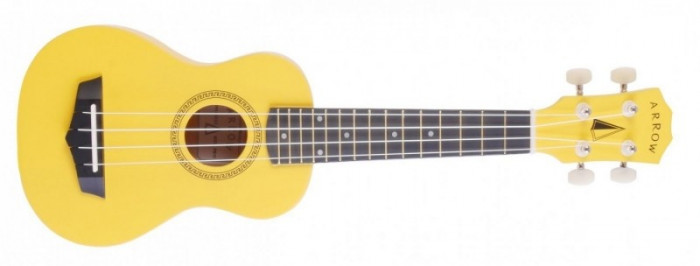 Ukulele Arrow PB10 YW Soprano Yellow Top