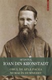 Omul &icirc;și află pacea numai &icirc;n Dumnezeu - Paperback brosat - sf. Ioan de Kronstadt - Sophia