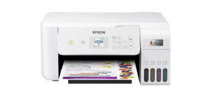 Epson l3266 ciss color inkjet mfp white foto