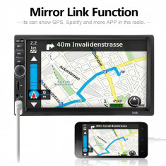 Radio MP5 Video Player Auto Display 7&amp;quot; 2DIN Bluetooth USB Mirror Link foto