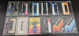 Casete audio vintage din anii '70 și '80 diverse marci . LOT 12 BUCATI , NU CUNOSC CE ESTE INREGISTRAT PE ELE !
