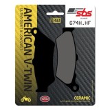 SBS - Plăcuțe de fr&acirc;nă 674H.HF - American V-Twin [Ceramic]