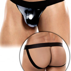 Chiloti sexy barbati Jockstrap Suspensor - L - Push - negru