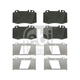 Febi Bilstein set placute frana, frana disc