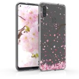 Husa pentru Samsung Galaxy M11, Silicon, Roz, 53603.01, Carcasa, Kwmobile