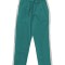 Pantaloni Medicali Pe Stil, Turcoaz inchis cu dunga alba cu Elastan cu Elastic - XL, talia-2-96cm