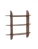 Cumpara ieftin Raft 3 polite lemn mango maro Westwood 100x23x100 cm