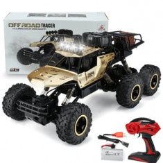 Masina cu telecomanda Off-Road 6 roti, BIG 46 cm, incarcare USB, acumulator, 46x22x20cm