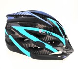 Casca biciclisti AVO-20, marime L (58-62 cm), culoare negru/albastru mat Cod:U00712