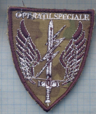 AX 1221 EMBLEMA MILITARA - OPERATII SPECIALE -PENTRU COLECTIONARI foto