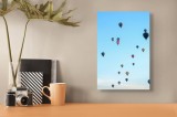 Tablou Canvas cu tema zbor liber \"Baletul ceresc\", 26 x 39 cm, CMCLASS