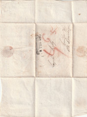 Scrisoare veche - Prefilatelica - 1833 - Germania foto