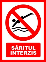 Placuta saritul interzis foto