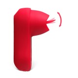Stimulator Tongue Licking Gun Red