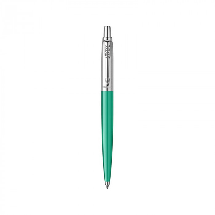 Pix Parker Jotter Original Royal Caribbean Green, verde cu accesorii cromate