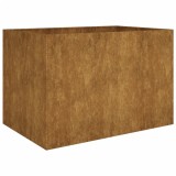 Cumpara ieftin Strat inaltat de gradina, 120x80x80 cm, otel corten