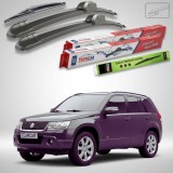 Cumpara ieftin Ștergătoare Suzuki Grand Vitara II JT 5 Uși 2008-2012 | Set Față și Spate Flat &ndash; TeamCar&reg;