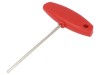 Cheie imbus HEX 3mm cu lungime totală de 126mm și lungime element de lucru de 100mm