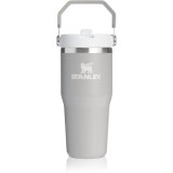 Stanley IceFlow&trade; Flip Straw 2.0 Tumbler sticlă termos din oțel inoxidabil Ash 410 ml