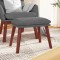 vidaXL Taburet, gri deschis, 45x29,5x35 cm, material textil