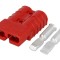 Conector cablu-cablu 2 pini roșu