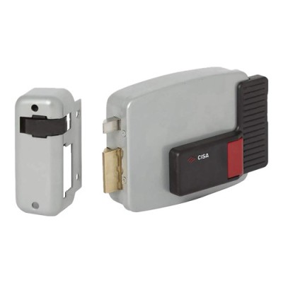 Yala electrica aplicata cu buton, clasa securitate 3, deschidere stanga - CISA 1.11731.60.2 SafetyGuard Surveillance foto