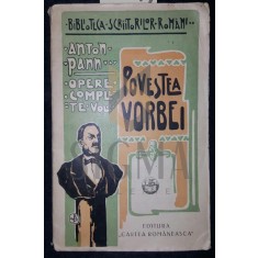 CULEGERE DE PROVERBURI SAU POVESTEA VORBEI