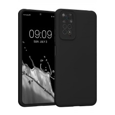 Husa silicon compatibila cu Xiaomi Redmi Note 11 4G Negru
