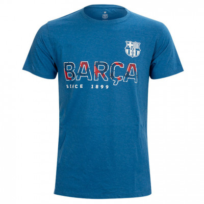 FC Barcelona tricou de bărbați Barca azul - XXL foto