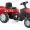 Tractor cu pedale si remorca XXL Red, MalPlay 110740