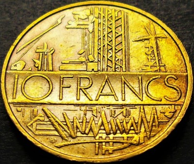 Moneda 10 FRANCI - FRANTA, anul 1979 * cod 1133 foto