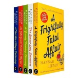 The Dinner Lady Detectives Collection 5 Books Set By Hannah Hendy (the Dinner Lady Detectives, An Unfortunate Christmas Murder, A Terrible Village Poi