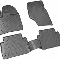 Set de 5 covorase cauciuc 3D stil tavita premium pentru Audi Q7 2005-2015