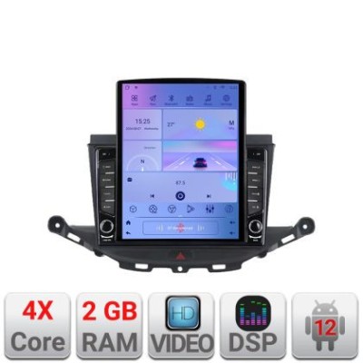 Navigatie Opel Astra K K-ASTRAK ecran tip TESLA 9.7&amp;quot; cu Android Radio Bluetooth Internet GPS WIFI 2+32 DSP Quad Core CarStore Technology foto