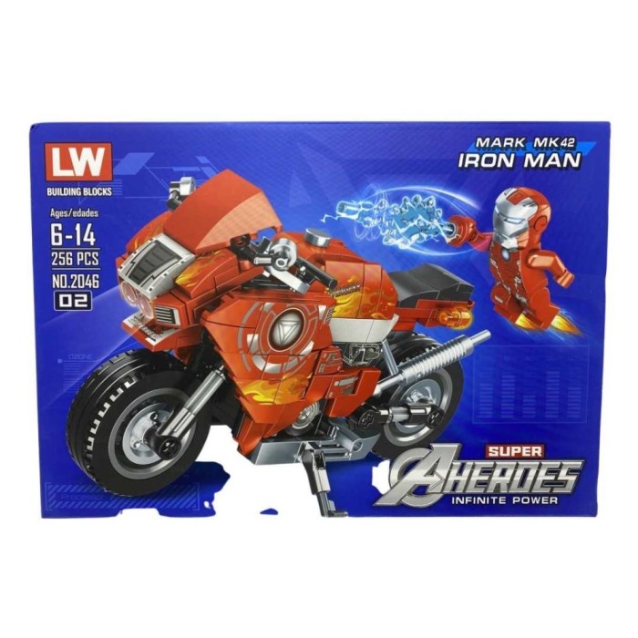 Lego Iron Man MARK MK42 NO.2046