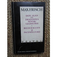 Max Frisch - Teatru (1966)