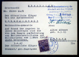 P.196 GERMANIA ABSCHRIFT WEIHNACHTS-AMNESTIE COBURG-STADT 1.4.1947 ALICE R&Uuml;BSAM