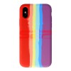 Toc silicon High Copy Rainbow Apple iPhone XS Max