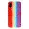 Toc silicon High Copy Rainbow Apple iPhone XS Max