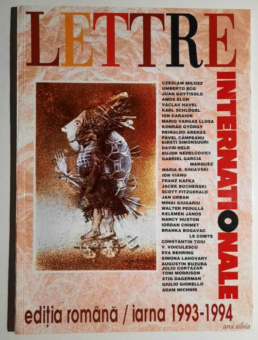 Revista Lettre Internationale, editia romana - iarna 1993-1994 - Numarul 8