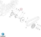 Variator fata original Piaggio Liberty iGet Corporate (17-23) - Vespa Primavera (20-24) - Sprint (21-24) 4T 3V AC 125cc
