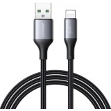 Cablu Date si Incarcare USB-A - Lightning Joyroom S-A28 Flash, 18W, 1m, Negru