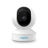 (Produs Resigilat) Camera de supraveghere cu WIFI Reolink E1 Zoom: zoom optic 3x, vedere nocturna, slot Micro SD Card, rezolutie 5MP Super HD, avertiz