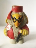 * Jucarie veche Womble Filmfair 1974 Combex - Uncle Bulgaria, cauciuc, 13 cm