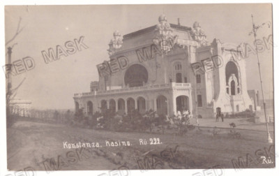 -3772 - CONSTANTA, Cazinoul, Romania - old postcard, real Photo - unused foto