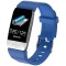 Bratara Fitness Techstar? T1S Albastru, ECG, Puls, Oxigenarea Sangelui, Temperatura Corpului, Bluetooth, Sedentarism, Alerte