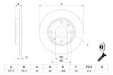 BOSCH 0 986 478 887 Disc frana