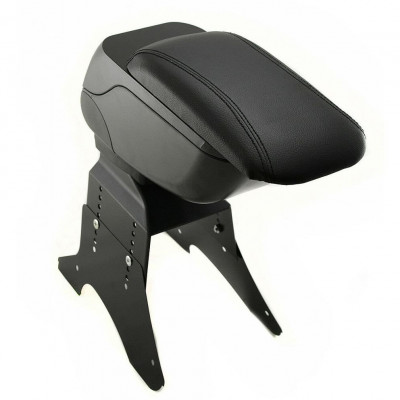 Cotiera universala rabatabila si culisanta, reglabila, negru foto