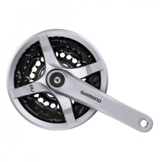 Angrenaj Pedalier Shimano Tourney Fc-Ty501, 42X34X24T, Brat 175Mm, Pt. 6/7/8 Vit... Cod:EFCTY501E244CSB