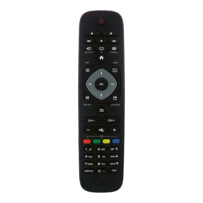 Telecomanda dedicata elSales RM-L-1125 pentru televizoarele Philips LCD , LED , negru